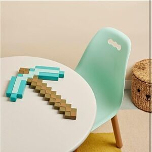 Minecraft Pickaxe Sword Toy Costume Prop 15.75" Halloween Cosplay Game Accessory